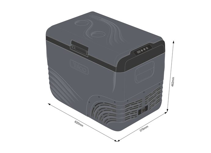 Yolco Przenośna lodówka kompresorowa NX40 CARBON