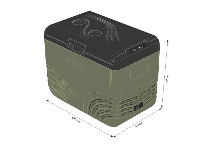 Yolco Przenośna lodówka kompresorowa NX40 Green