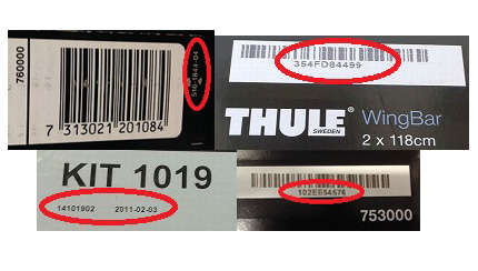 Bagażnik bazowy thule