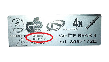 Uchwyt narciarski menabo