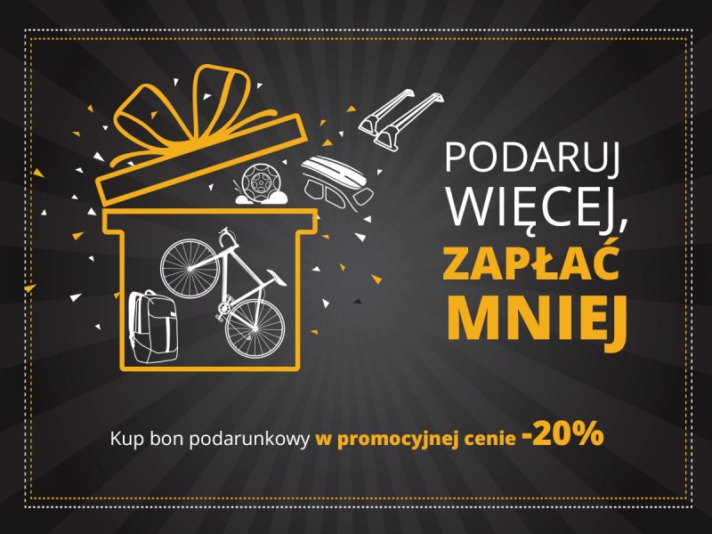 Bon podarunkowy w wyjątkowej promocji