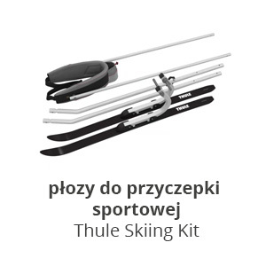 zestaw do narciarstwa biegowego do przyczepki Thule Chariot Cross-Country Skiing Kit