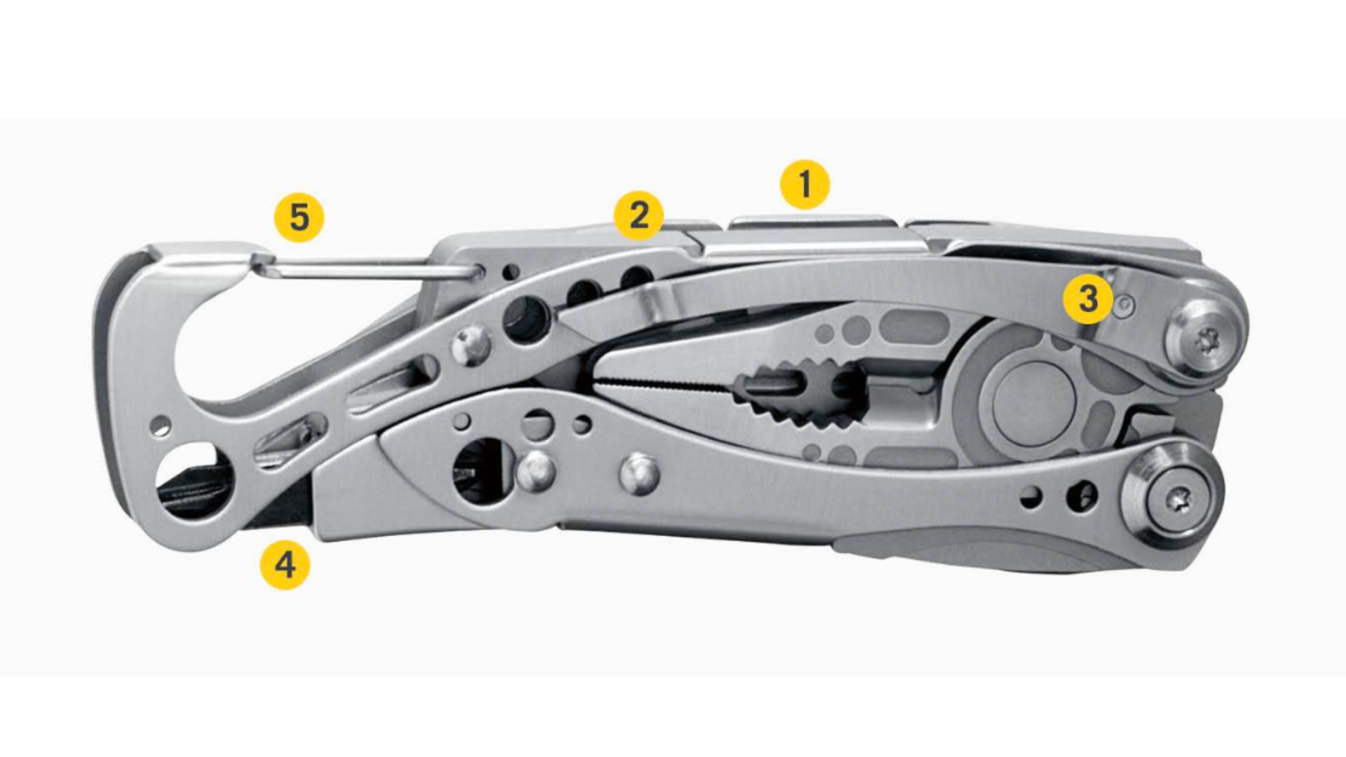 Leatherman SKELETOOL Multitool 7 narzędzi stal nierdzewna