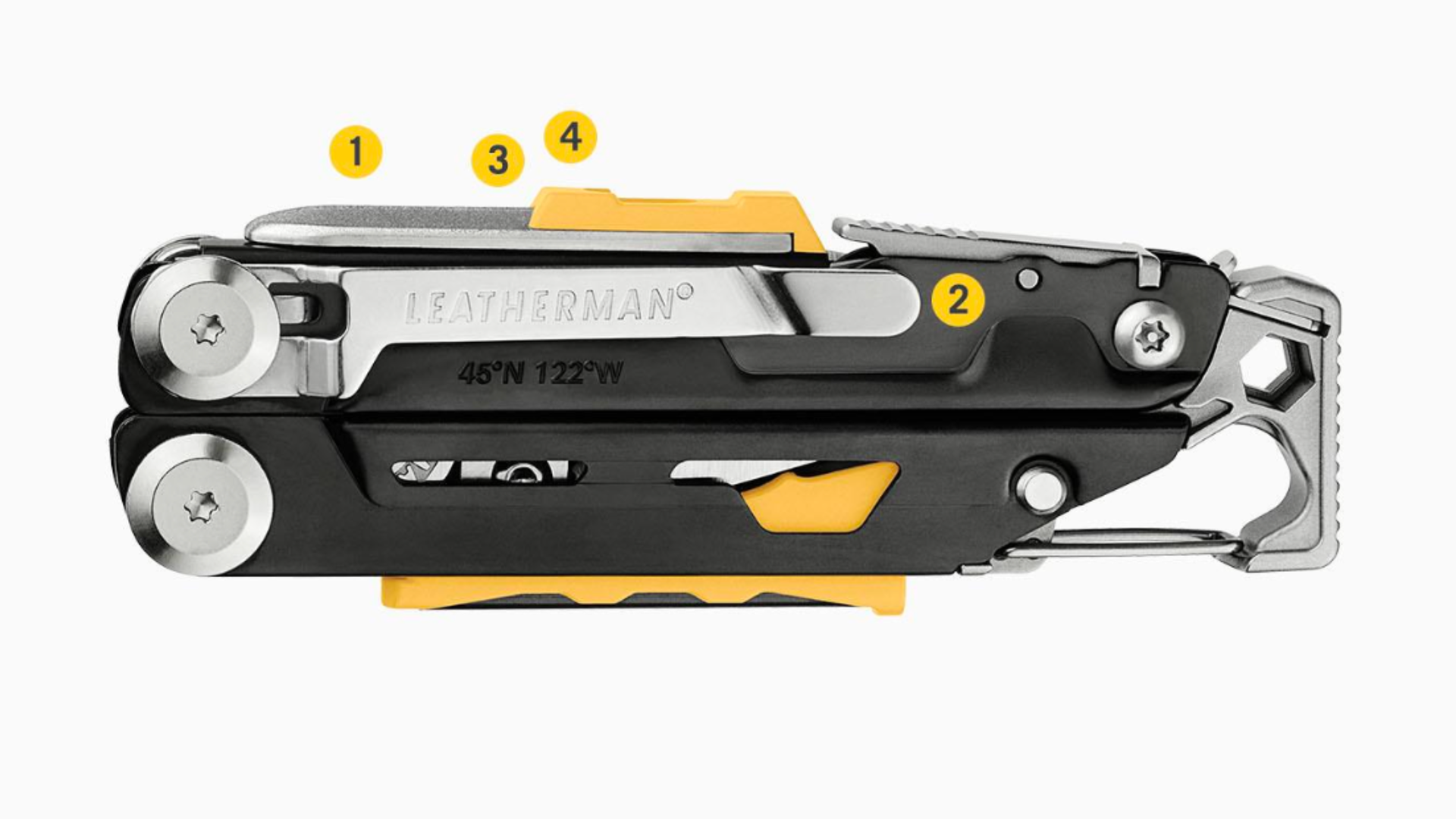 Leatherman SIGNAL Multitool 19 narzędzi stal nierdzewna