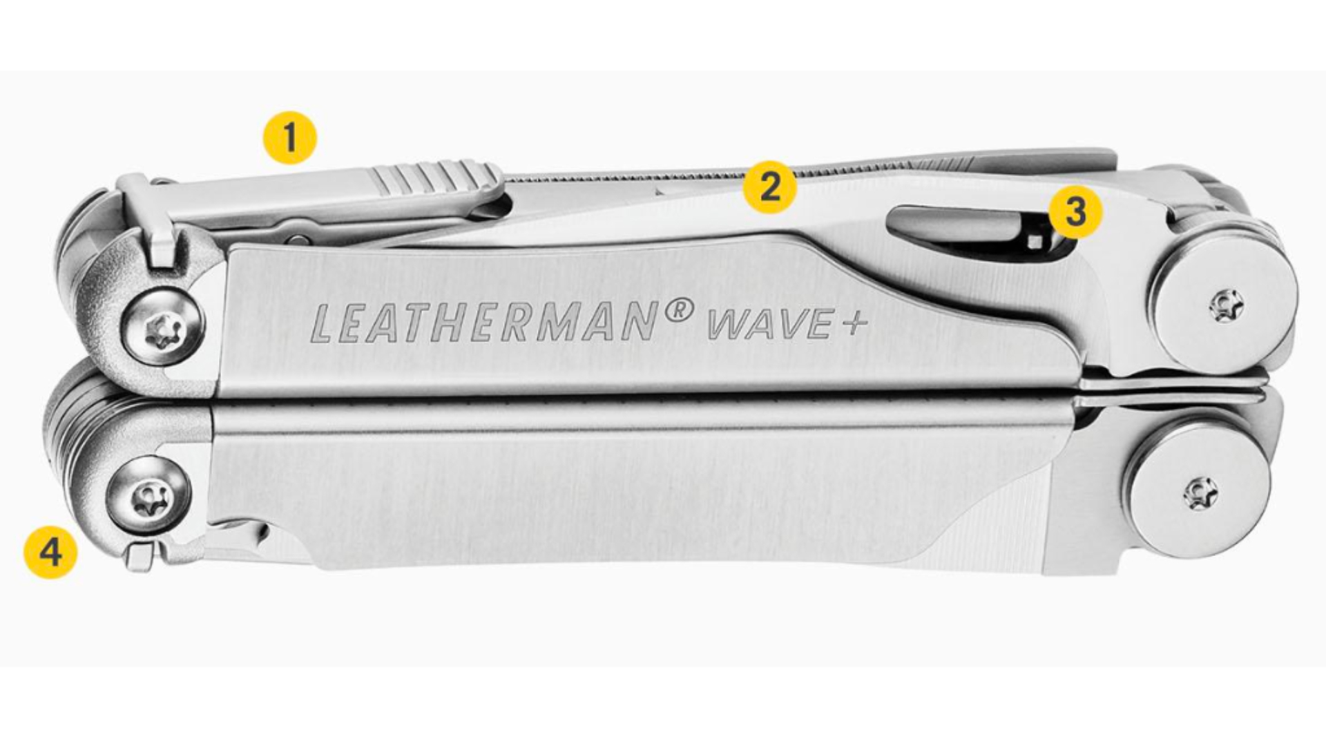 Leatherman WAVE PLUS Multitool 18 narzędzi stal nierdzewna