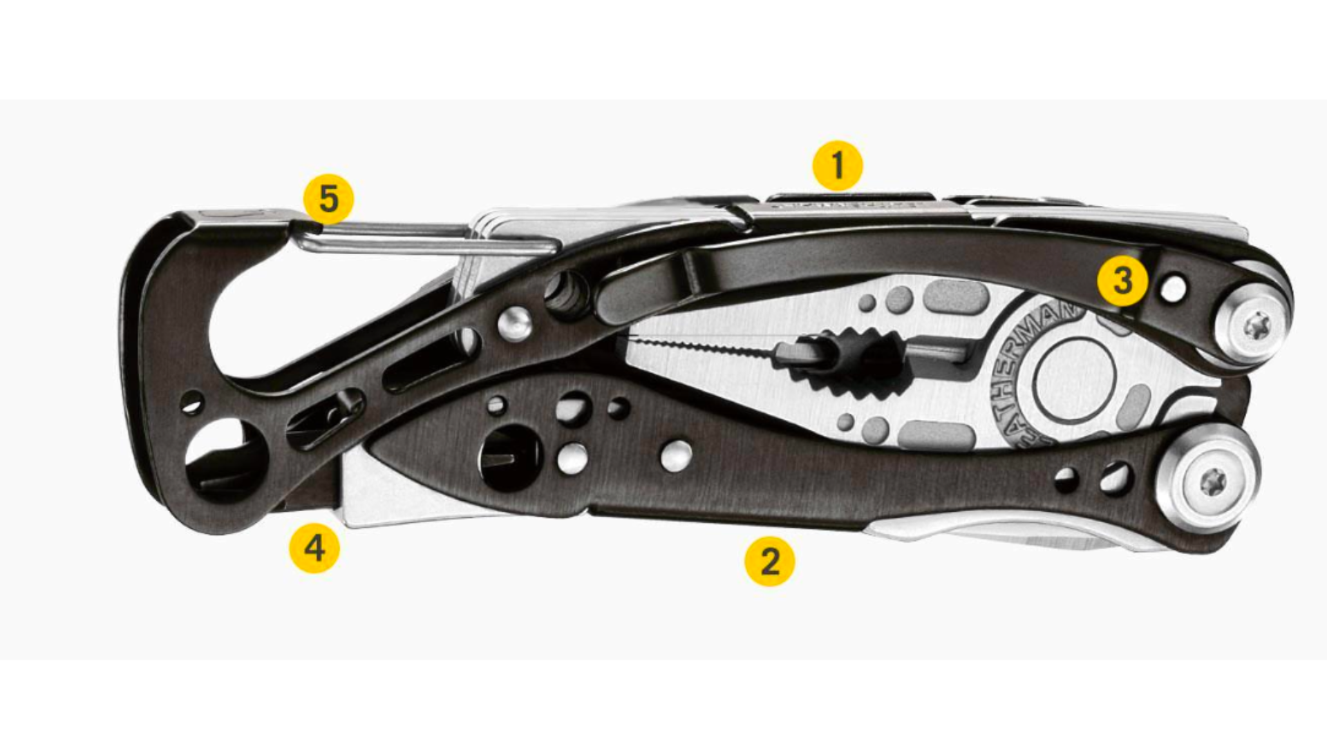 Leatherman SKELETOOL CX OD Green Multitool 7 narzędzi stal nierdzewna