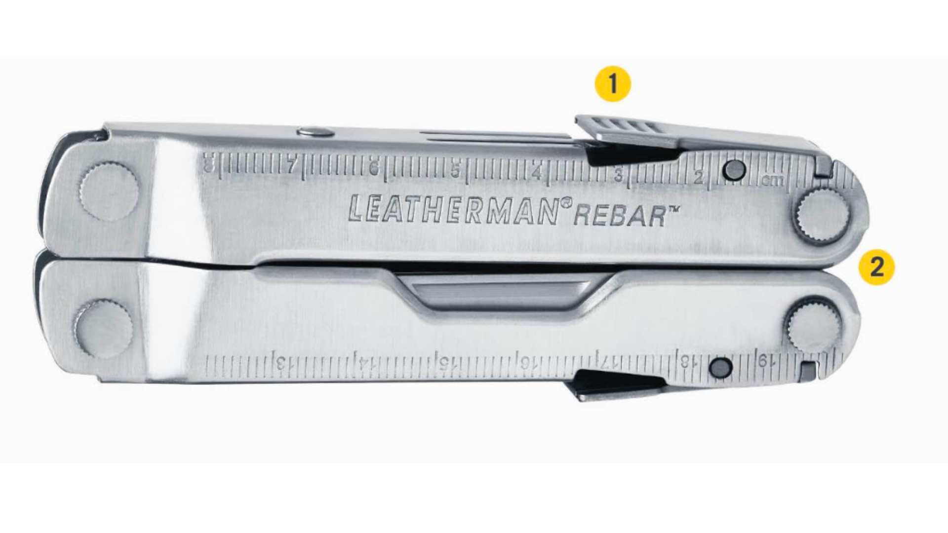 Leatherman REBAR Heathered Cranberry Multitool 17 narzędzi