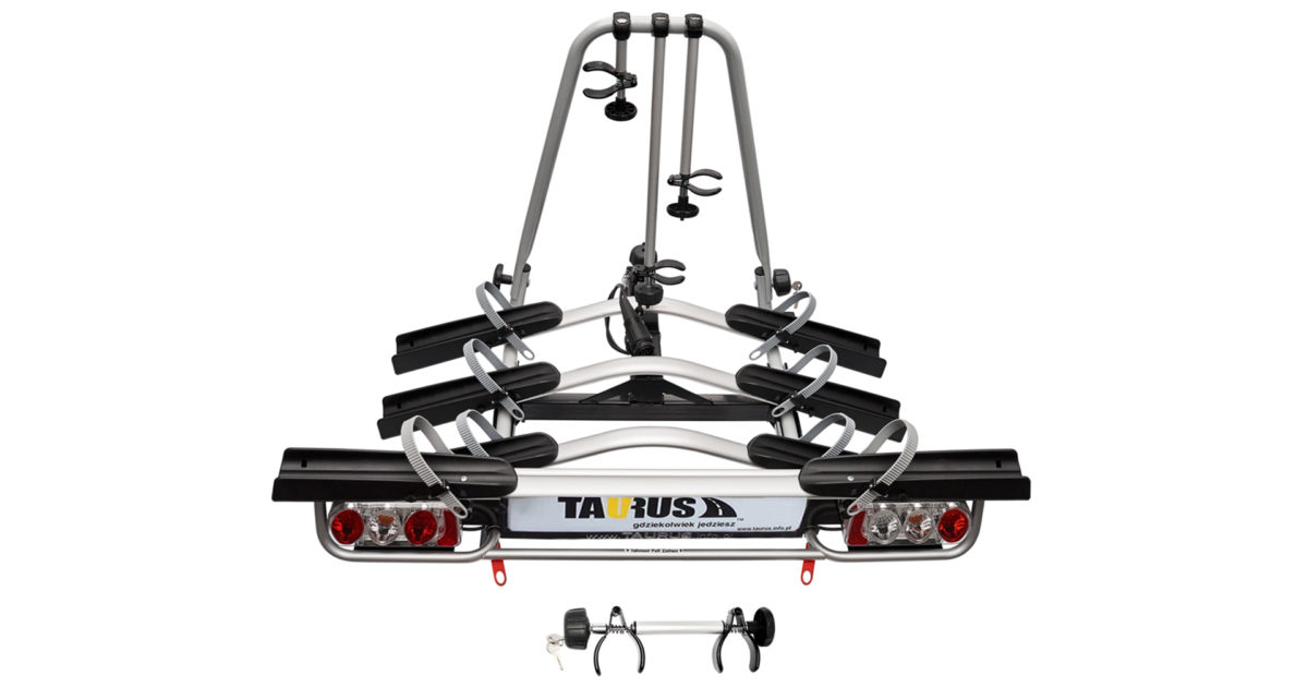 Taurus Alfa Plus - bagażnik na hak, na 4 rowery